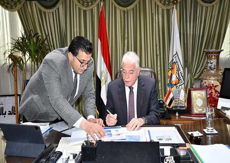 محافظ جنوب سيناء يعتمد نتيجة الشهادة الإعدادية 2022